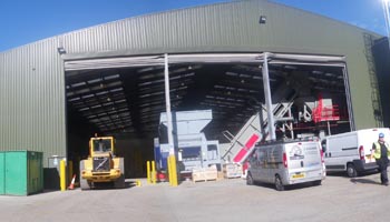 The SRF facility in Fareham will treat up to 50,000 tonnes of waste every year